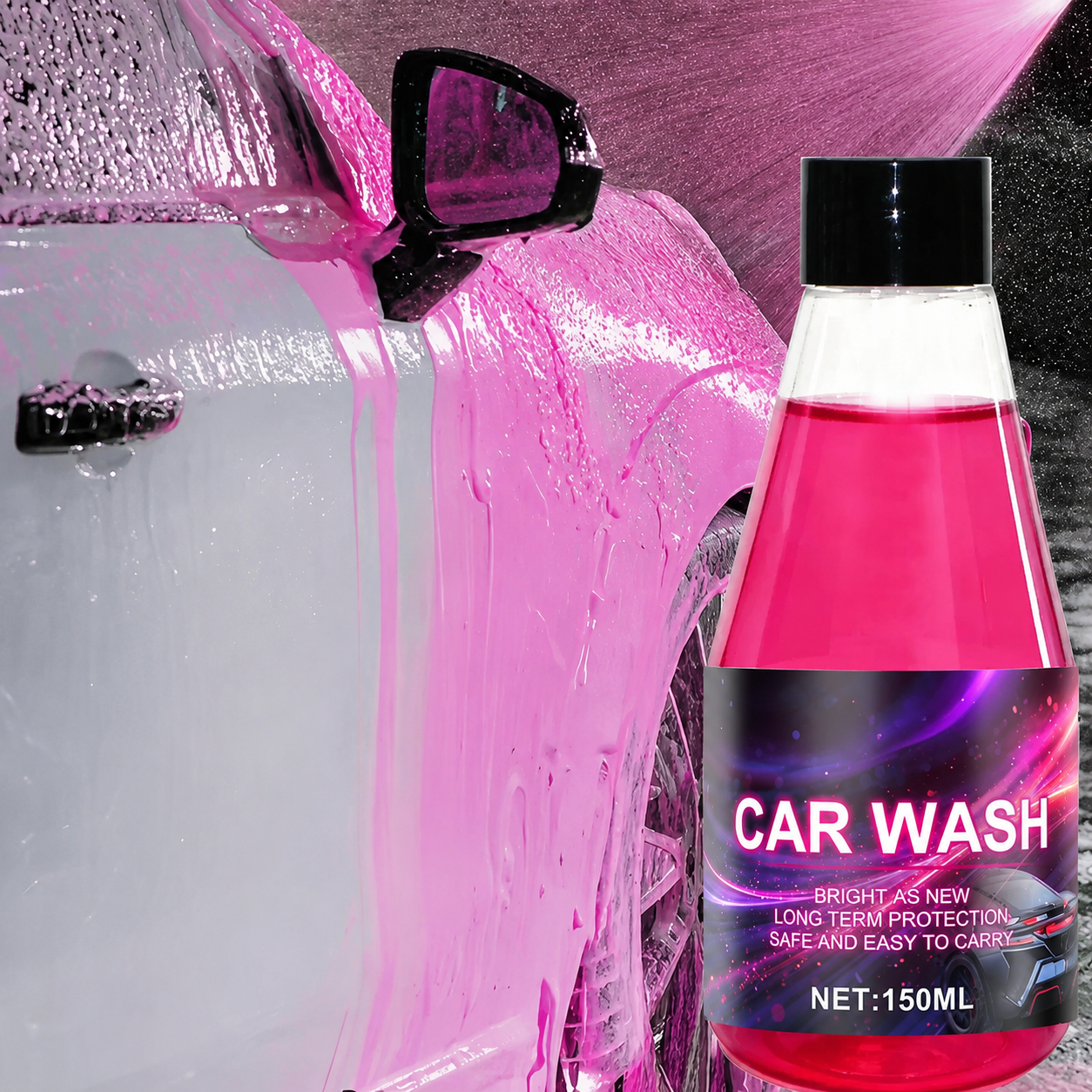 DREAMWEAVER - PINK FOAMING CAR WASH SOAP