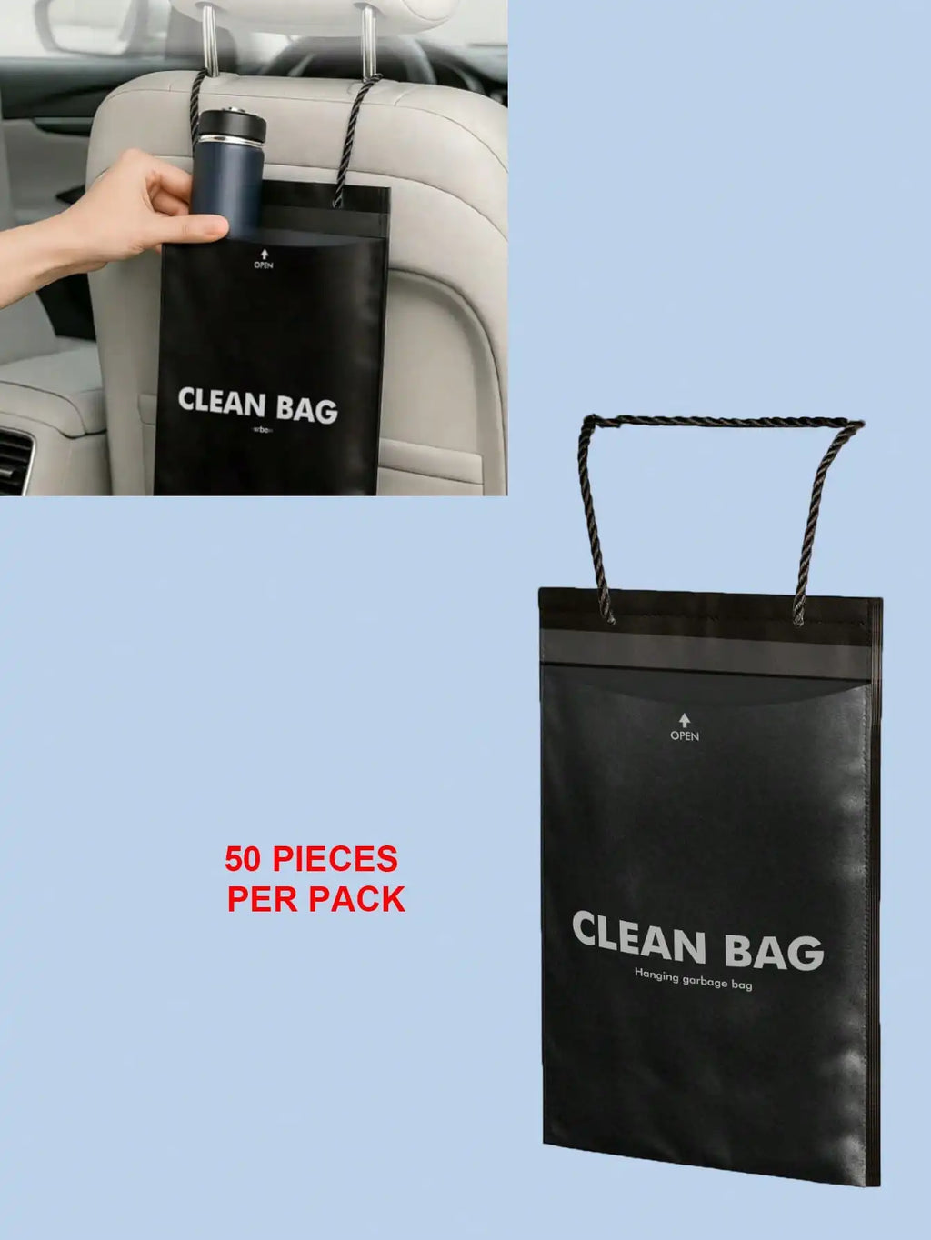 DREAM WEAVER - HANGING CAR TRASH BAG