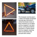 DREAMWEAVER - FOLDABLE CAR WARNING TRIANGLE REFLECTOR