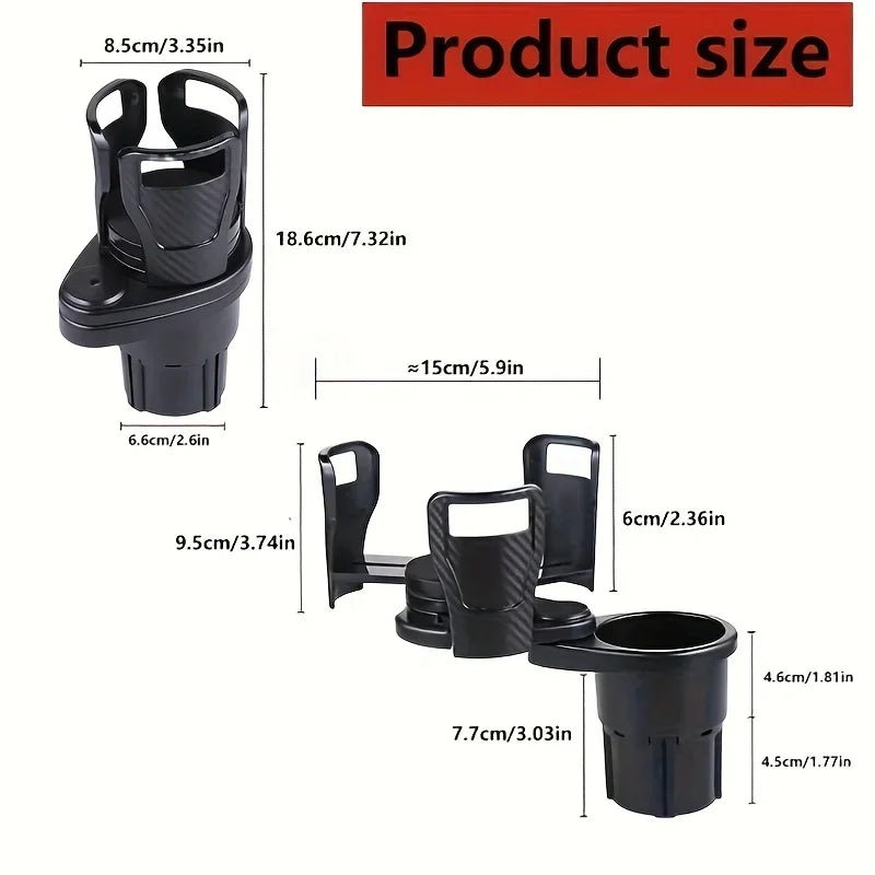 DREAMWEAVER – 4-IN-1 CAR CUP HOLDER EXPANDER