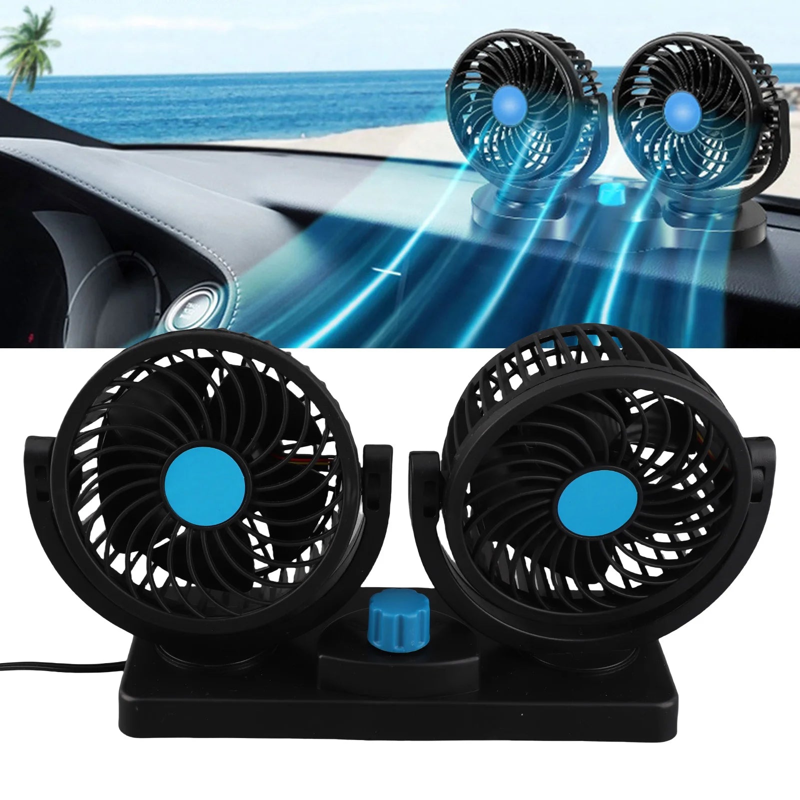 DREAM WEAVER - CAR COOLING DUAL FAN