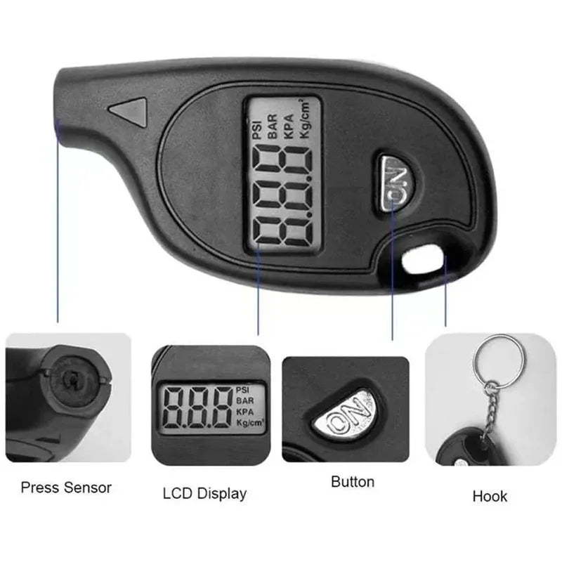 DREAMWEAVER - DIGITAL TIRE PRESSURE GAUGE