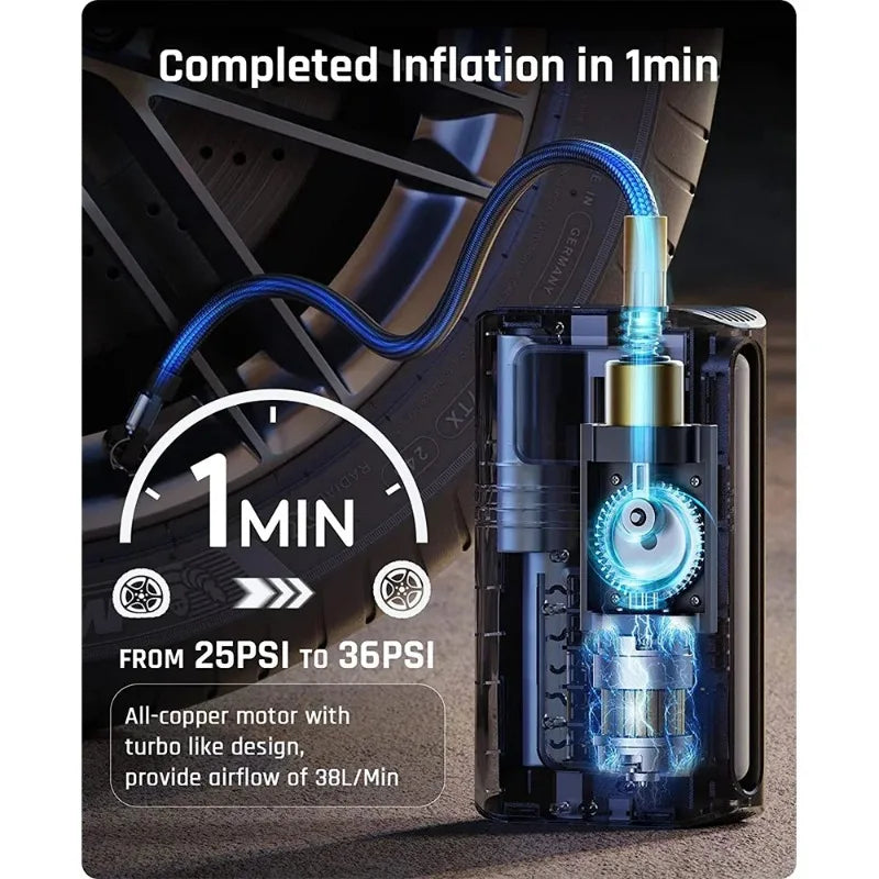 DREAMWEAVER - RECHARGEABLE AIR PUMP TIRE INFLATOR