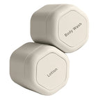 2/3Pcs Magnetic Travel Containers with Lids Cosmetic Dispenser Stacking Design Storage Bottles for Face Cream Sunscreen