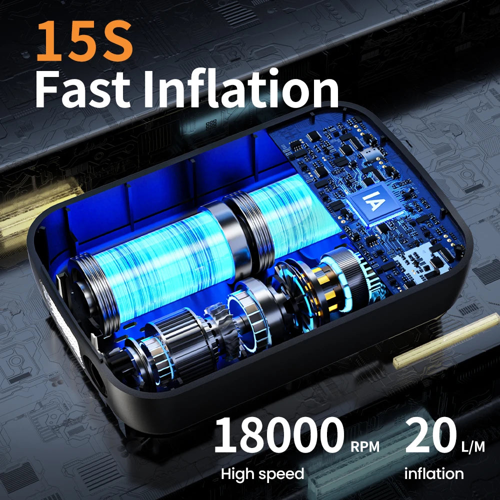 DREAM WEAVER - PORTABLE CAR AIR PUMP