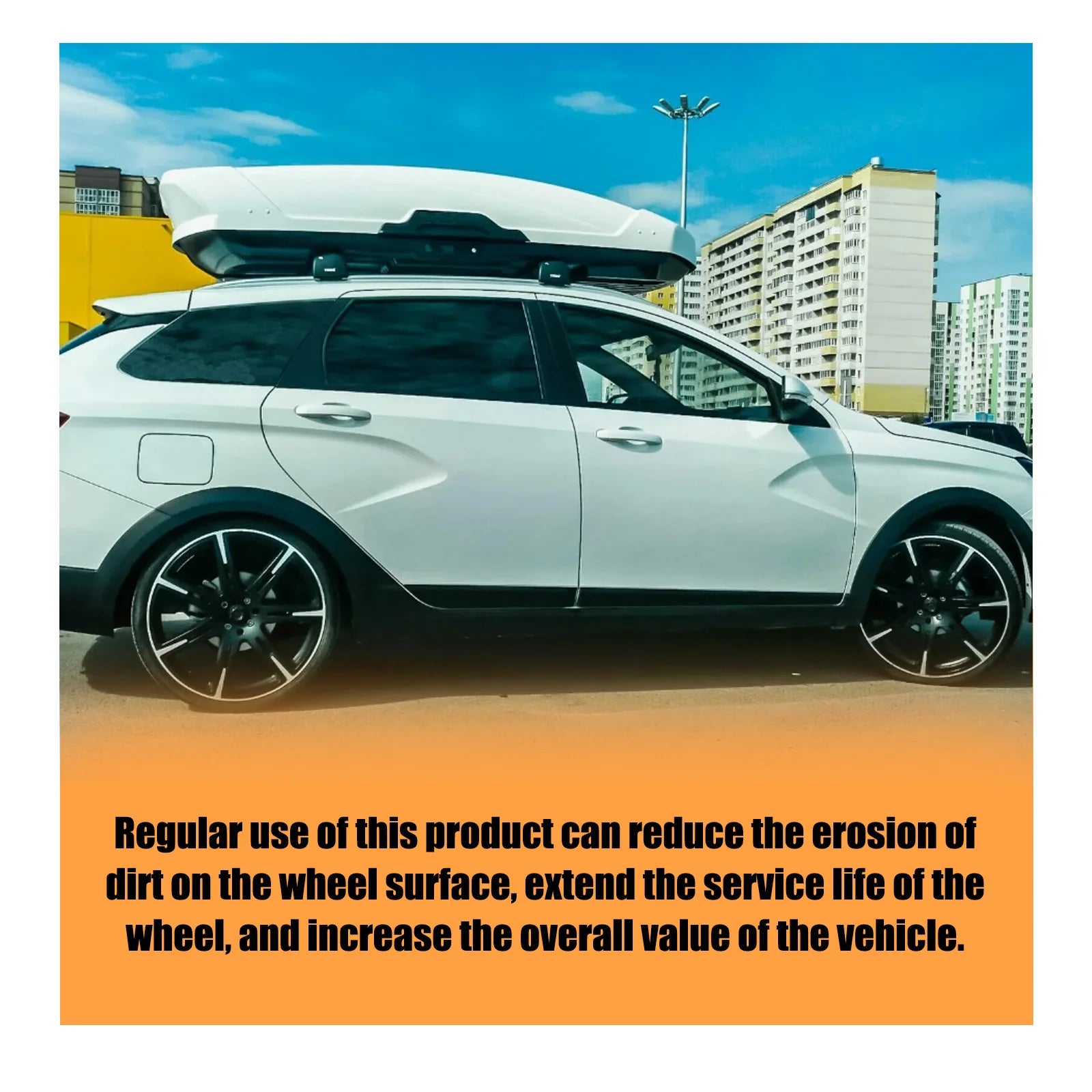 Wheel Cleaner Spray Professional Aluminum Rim Cleaner 100ml Brake Dust Remover Wheel Cleaner Long-Lasting Car Detailing Solution