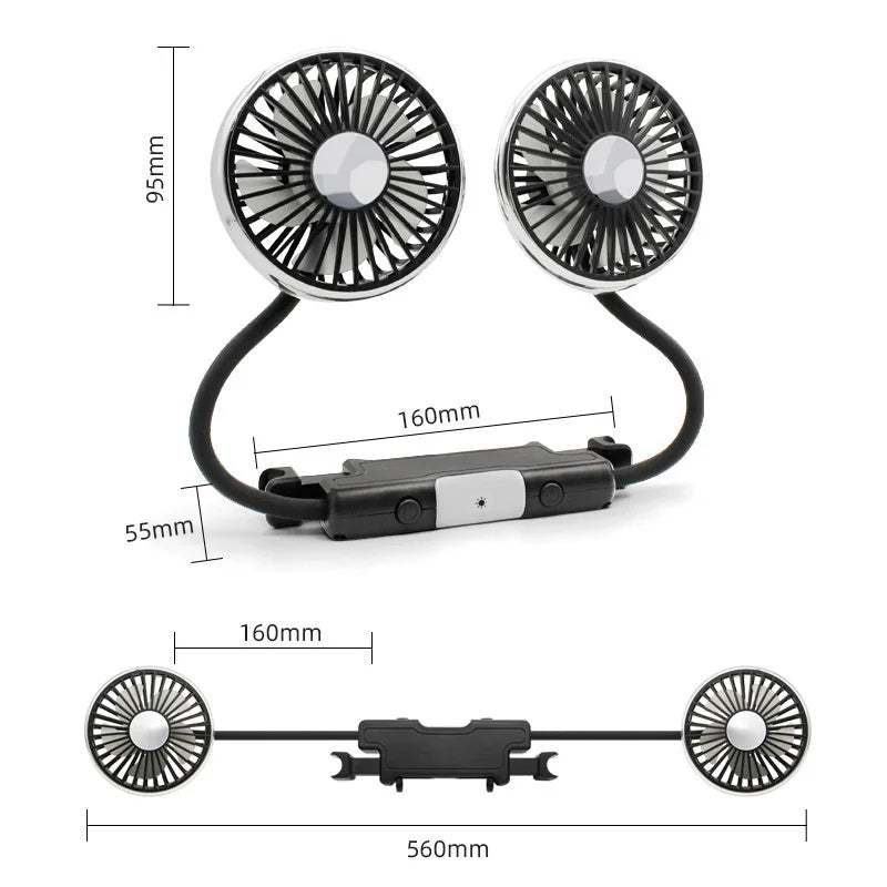 DREAM WEAVER - CAR COOLING FAN DASHBOARD