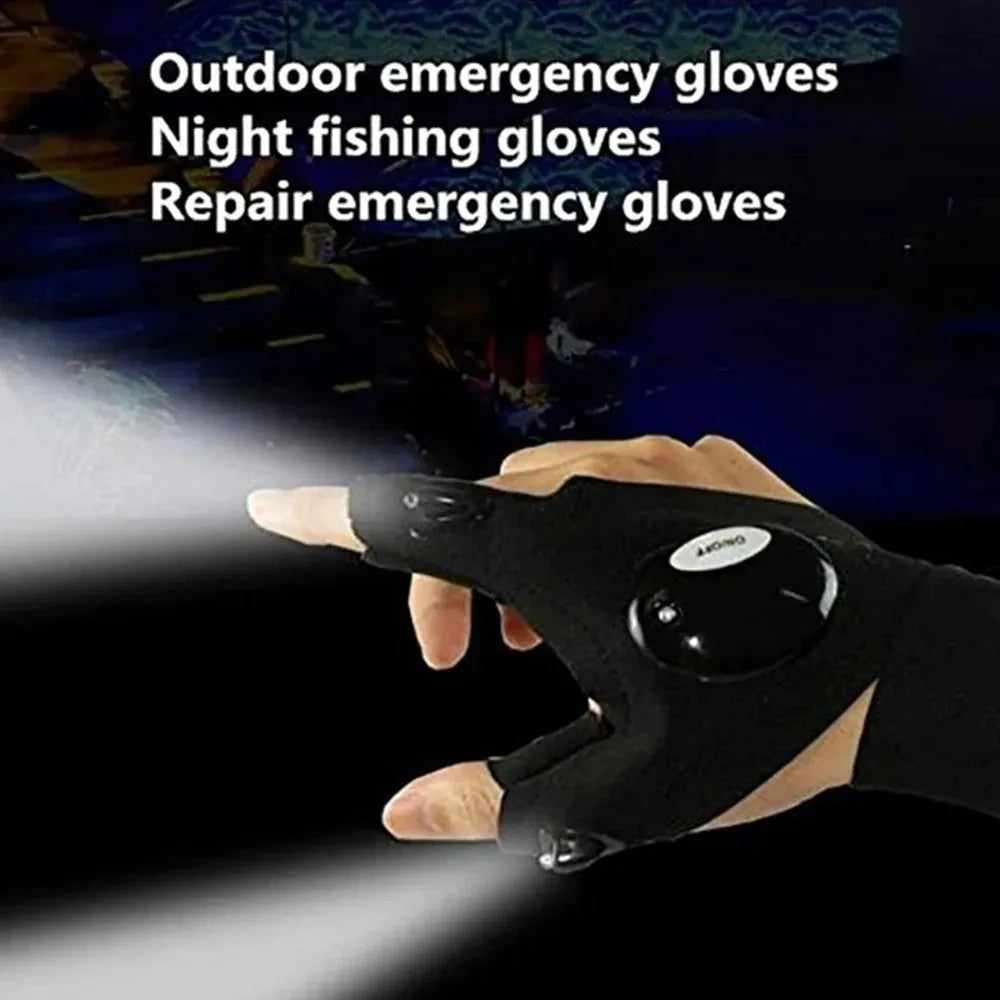 DREAMWEAVER - WATERPROOF LED FLASHLIGHT GLOVES