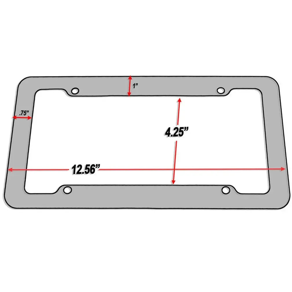DREAMWEAVER - UNIVERSAL LICENSE PLATE FRAME