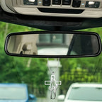 DREAMWEAVER - PRAYING HANDS CROSS CAR CHARM