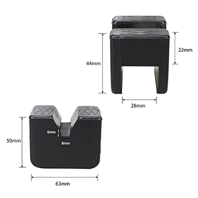 DREAMWEAVER - CAR JACK STAND RUBBER PAD