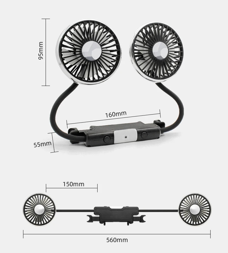 DREAM WEAVER - CAR COOLING FAN DASHBOARD