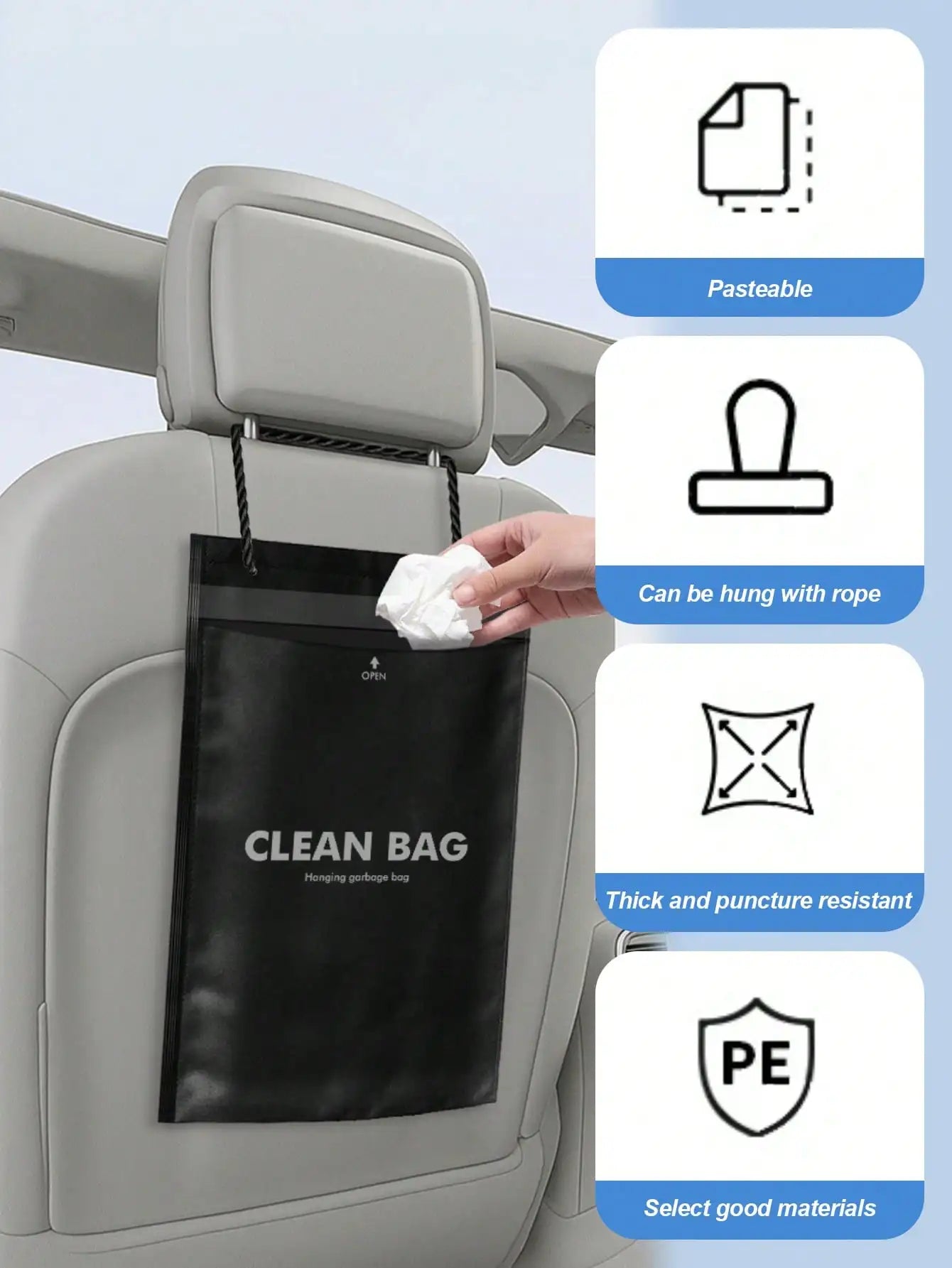 DREAM WEAVER - HANGING CAR TRASH BAG