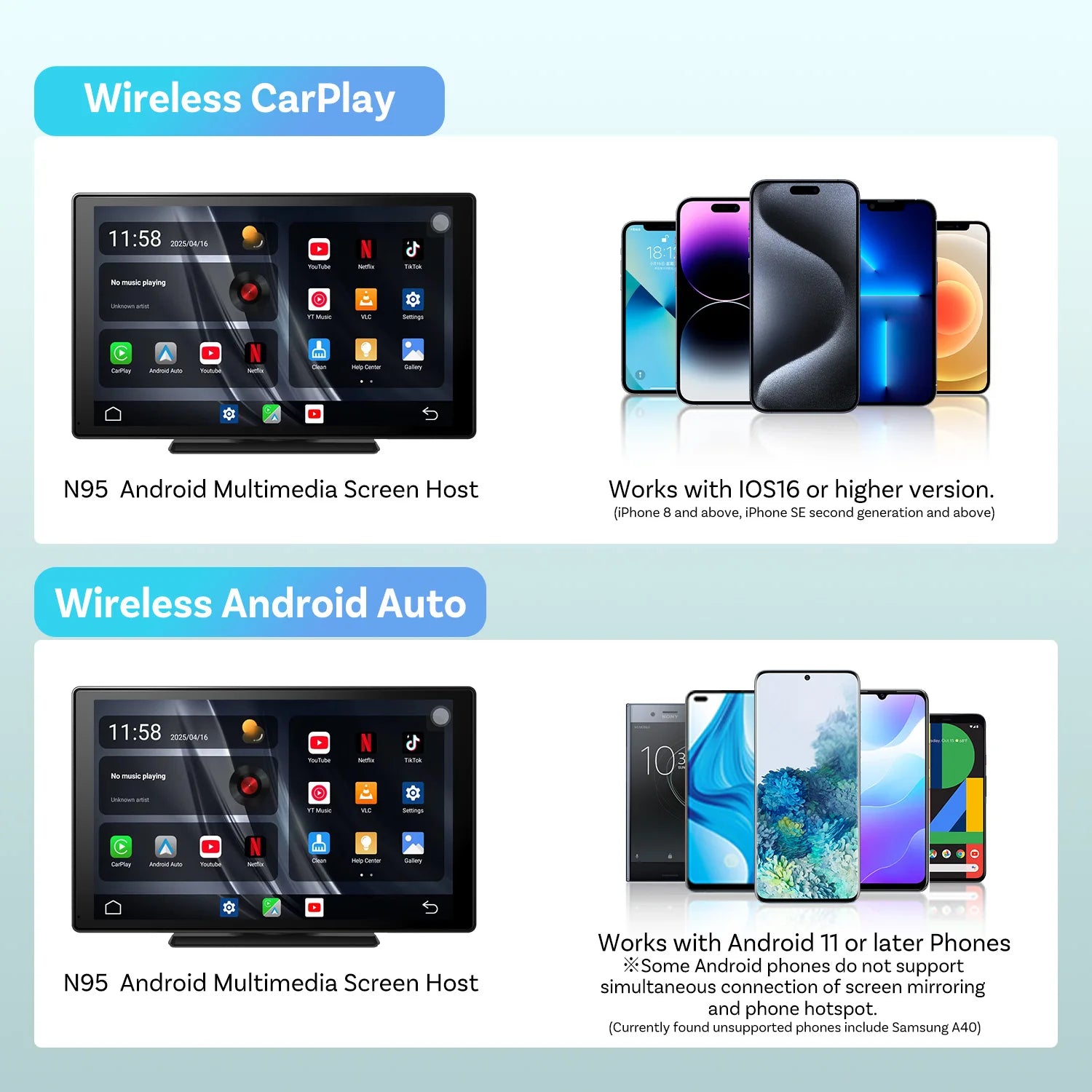 DREAM WEAVER - CAR PLAY SCREEN 9.0"