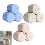 2/3Pcs Magnetic Travel Containers with Lids Cosmetic Dispenser Stacking Design Storage Bottles for Face Cream Sunscreen