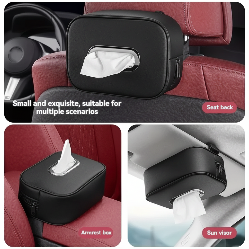 DREAMWEAVER - HEADREST TISSUE STORAGE